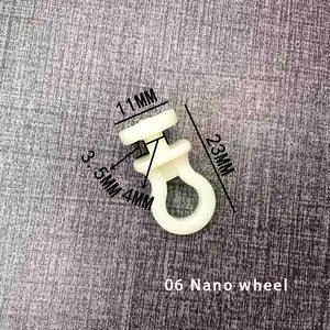 Nueva polea de pista compuesta nanotrack de cortina - Product Image 5