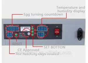 En iyi kalite otomatik makine 48 yumurta kuluçka makinesi tavuk/kuş yumurta tepsisi tam otomatik EW-48 5-6years elektrikli 4.85KG