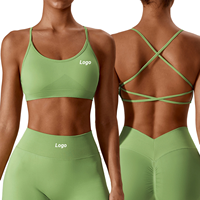 Nouvel ensemble de sport personnalisé 2026 avec logo : Soutien-gorge de sport, débardeur court et short taille haute pour femme – Idéal pour la gym, la course et le yoga