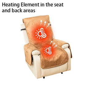 Detachable Controller Heating <b>Sofa</b> <b>Seat</b> Cover Non-Slip Fabric Adjustable 10-Step Heat Settings Heated <b>Sofa</b> <b>Cushion</b> - Product Image 2