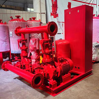 Estación de Bombeo Eléctrica Automática XBC para Extinción de Incendios con Hidrante y Fuente de Alimentación de Motor Diésel