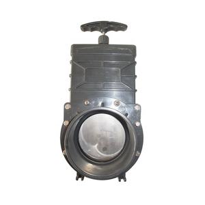 Пластиковый ПВХ серый нож затвор для орошения с веслом SS - Product Image 6