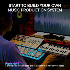 Tinh Khiết Ma5 Studio Màn Hình Loa Chuyên Nghiệp Màn Hình Âm Thanh Cho Nhà Âm Thanh & Studio Hệ Thống Âm Thanh - Product Image 4