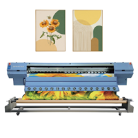 Impresora de Inyección de Tinta Solvente C8 Plus Sprinter 3.2M 10 pies C8-512i Konica 512i/30pl 8/4 Cabezales para Pancartas Flexibles