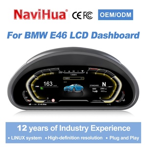 New 10.25" <b>Car</b> Digital Cluster Instrument <b>for</b> BMW 3 Series E46 Auto Carplay LCD Dashboard <b>Speedometer</b> Tachometer Ghost Screen - Product Image 1