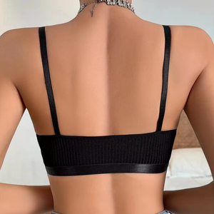 Reggiseno Bralette Senza Ferretto per Donna, Stile Europeo e Americano, con Spalline Regolabili - Product Image 4