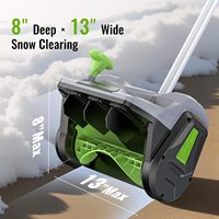 Souffleuse à neige 21V 12 pouces autotractée sans balais certifiée ETL, autonomie de 60 minutes, prête pour la vente en gros aux distributeurs UE