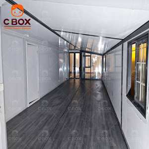 Cbox Maison préfabriquée facile à assembler de 40 pieds, luxueuse et extensible, avec cuisine, hôtel mobile, camp de travail, maison modulaire en conteneur - Product Image 4