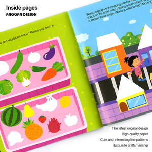 Pour les enfants de plus de 3 ans, livres pour enfants personnalisés, jouets, livres d'histoires avec autocollants, livres à colorier et livres imprimés - Product Image 4