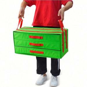 Organiseurs de rangement pliables pour décorations de Noël, très demandés, utilisés pour ranger des objets - Product Image 6