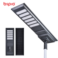Lampadaire solaire LED tout-en-un 120W haute luminosité IP65 pour éclairage extérieur routier, communautaire, industriel et de zone