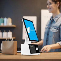 Todo en uno 10,1 11,6 Pantalla táctil capacitiva de 15,6 pulgadas Android Mimi Kiosk Desktop Self-Service Kiosk para restaurante/café/tienda