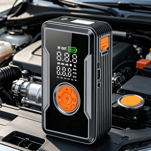 Avviatore d'Emergenza per Auto 4-in-1 da 20000mAh con Compressore d'Aria, Gonfiatore Pneumatici Portatile 12V, Booster Batteria, Power Bank e Luce LED di Emergenza - Product Image 1