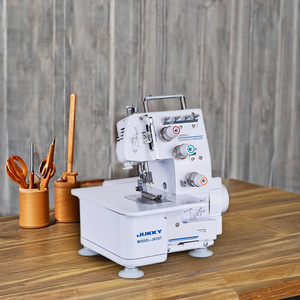 Jukky 257 nhà sử dụng mquina <span class=keywords><strong>overlock</strong></span> Hướng dẫn sử dụng mini ba chủ đề trong gia đình bao gồm khâu máy may cho overlocking đan - Product Image 1