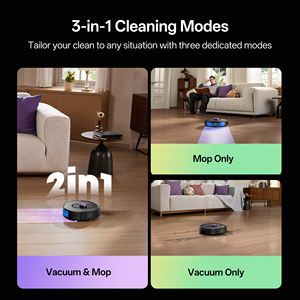 Robot aspirateur intelligent <span class=keywords><strong>Ultenic</strong></span> W15 2025 pour nettoyage domestique automatique 3-en-1 avec navigation LDS, aspiration humide et sèche, et balayage - Product Image 4