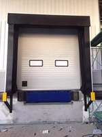 Kit Comercial Completo con Rieles y Resortes de Torsión para Puertas Seccionales Industriales con Ventanas