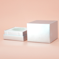 Boîte cadeau rigide pour bougies et parfums, impression de logo personnalisée exquise, écologique, recyclable, pour l'emballage