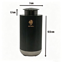 Brûleur d'encens électronique BK-56 OUD, diffuseur d'aromathérapie transfrontalier à chargement USB et bouton-poussoir, 0,5 L, parfum du Moyen-Orient