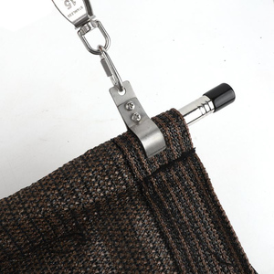 Red de sombrilla telescópica HDPE con accesorios de instalación Toldos Gazebo Sistema de polea deslizante <span class=keywords><strong>Terraza</strong></span> Wave Sun Shade Sail - Product Image 1