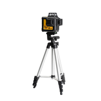 Niveau laser vert 3D 12 lignes à télécommande, auto-nivelant, avec conception recouverte de caoutchouc – Vente chaude