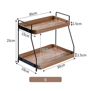 Hot-selling Custom Two-story Multi-functional Coffee Station for Organizers' Homes and Offices - Product Image 2