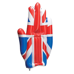 Main gonflable Union Jack Durable PVC Blow up Acclamant la main de la paume pour les événements sportifs, les festivals, les promotions et le soutien de la foule - Product Image 3