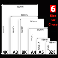 Papier cartonné blanc brillant spécial pour dessin et croquis, format A4, 120 g/m², 50 feuilles, compatible marqueurs