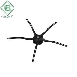 Convient pour Xiaomi <span class=keywords><strong>Roborock</strong></span> S8 <span class=keywords><strong>S7</strong></span> S6 S5 S4 <span class=keywords><strong>brosse</strong></span> latérale noire à 5 bras SDBS03RR Robot aspirateur accessoires - Product Image 3