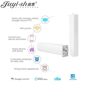 Im lặng điện theo dõi <span class=keywords><strong>kit</strong></span> hoàn thành thiết lập mới nhất thiết kế Google nhà Alexa tuya ZigBee Wifi điều khiển cơ giới rèm - Product Image 4
