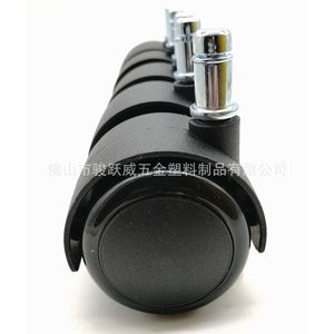 Roulettes pivotantes en nylon noir, diamètre 50 mm, durables pour chaises de bureau et meubles - Product Image 5