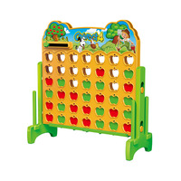 Jeu de Table Interactif Éducatif de Bataille de Stratégie : Jeu de Billes en Plastique « Aligner 4 » pour Enfants – Amusement à Domicile