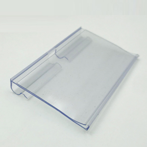 ป้ายราคาพีวีซีใสแบบหนีบพร้อมเทปกาว รองรับการปรับแต่ง - Product Image 6