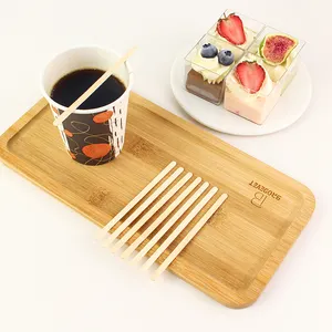 Nhà Máy Outlet cà phê bằng gỗ Stirrer cốc giấy cà phê với gỗ stirrers với giá thấp