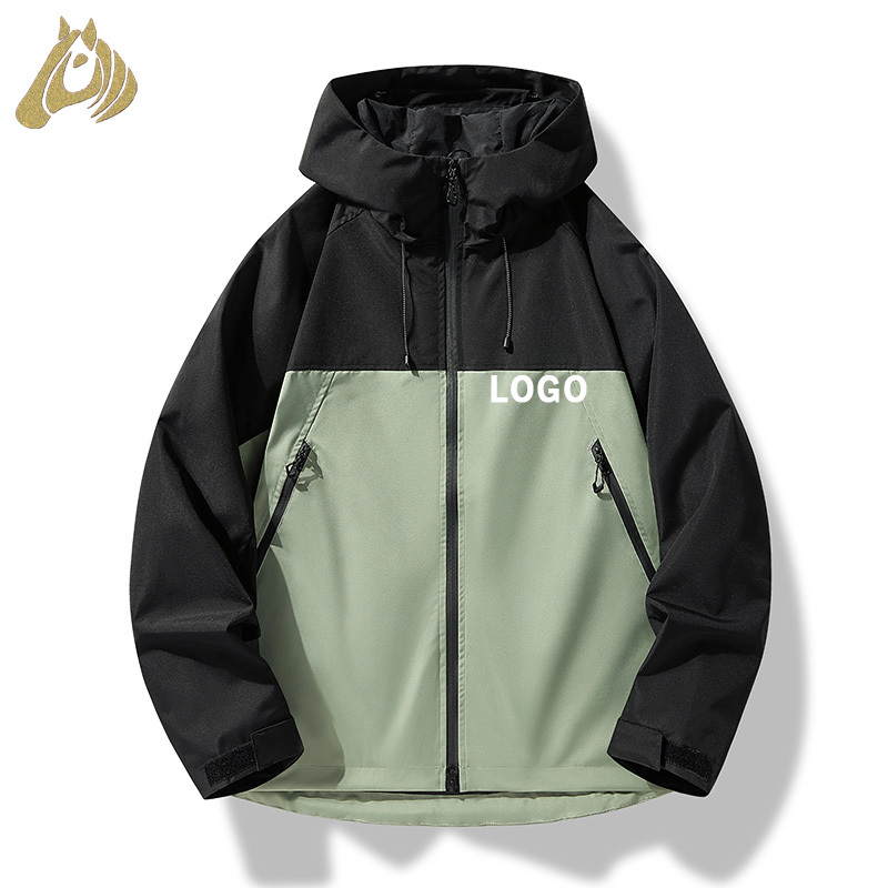 Low MOQ Men Jacket Casual Black