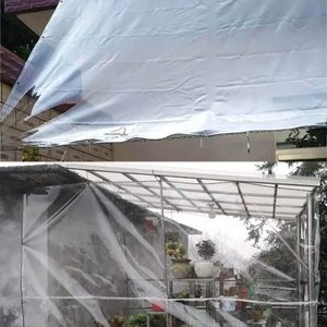 <span class=keywords><strong>Bâche</strong></span> en plastique transparente résistante <span class=keywords><strong>pour</strong></span> les bâches extérieures de <span class=keywords><strong>serre</strong></span> chaude imperméable à l'eau - Product Image 3