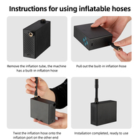 Nouvelle pompe à air électrique sans fil portable pour voiture, vélo, vélo électrique, moto, haute pression, écran LCD, rechargeable par type-C
