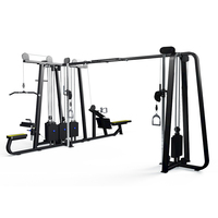 Machines de gymnastique commerciales professionnelles Fitness Stations de rack de câble d'entraînement multifonctionnelles Multi fonction 5 Station