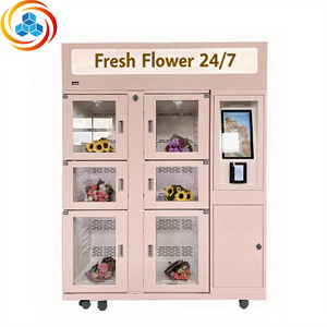 Kiosque automatique de vente de fleurs Yicun avec stockage de qualité commerciale et humidificateur - Product Image 3