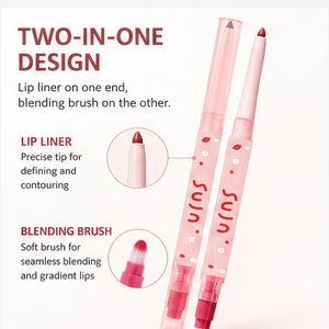 Crayon à lèvres crémeux nude waterproof, vegan, anti-transfert, pour maquillage quotidien, avec logo personnalisé - Product Image 3