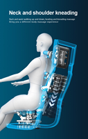 Silla de Masaje Eléctrica de Lujo 3D SL Heat Thai Stretch, en Oferta, con Gravedad Cero y Masaje Corporal Completo, Disponible en Almacén en EE. UU.