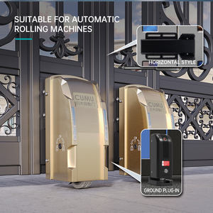 Serrure automatique étanche pour l'extérieur, ouverture <span class=keywords><strong>de</strong></span> porte à bras droit, serrure universelle - Product Image 4