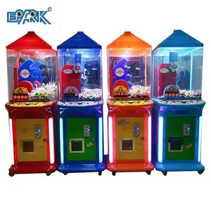 Đồng tiền hoạt động trẻ em Kẹo giải thưởng Lollipop Máy bán hàng tự động Arcade Lollipop Máy trò chơi để bán