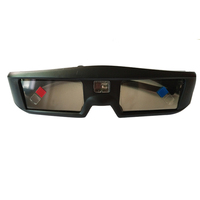 Lunettes à obturateur 3D actives de haute qualité Projecteur DLP-Link Lunettes à obturateur avec logo personnalisé avec approvisionnement d'usine pour lunettes LCD