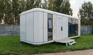 Hochwertige fertige modifizierte Versand container häuser 40ft Luxus-Raumkapsel-Villa Fertighaus-Haus - Product Image 3