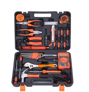 Ensemble d'outils pour la réparation automobile, usage industriel, clé <span class=keywords><strong>à</strong></span> douille en acier inoxydable, clé <span class=keywords><strong>à</strong></span> cliquet, boîte <span class=keywords><strong>à</strong></span> outils combinée multifonctionnelle, étui rigide OEM - Product Image 1