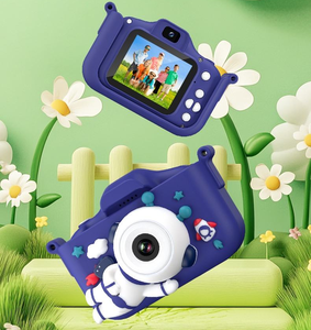 Cámara <span class=keywords><strong>de</strong></span> Juguete Infantil con Diseño <span class=keywords><strong>de</strong></span> Astronauta, Pantalla <span class=keywords><strong>de</strong></span> 2.0 Pulgadas, Video y Fotos Full HD, Gran Angular <span class=keywords><strong>de</strong></span> 140°, Sensor CMOS <span class=keywords><strong>de</strong></span> Silicona/Plástico - Product Image 5