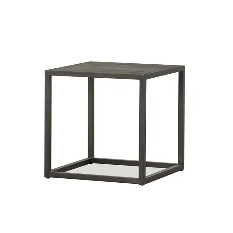 High End Modern Home Decor Small Square End Table For Living Room Bedroom