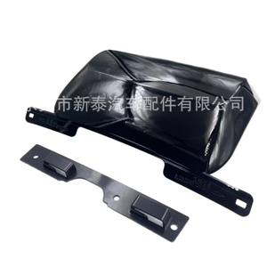 Cubierta de enganche de remolque Gdnewtop para GMC Yukon, Chevrolet Tahoe y Suburban 2007-2014, ABS, blanco perla, negro brillante - Product Image 4