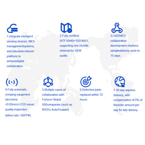 تجميعة أسلاك مخصصة 80 أمبير بتصنيف IP66 بجهد 12 فولت E00105 معزولة بالـ PVC لتوصيل الإشارات بموصل نحاسي للسيارات والأجهزة المنزلية والآلات - Product Image 6