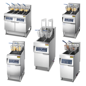 Thương mại đa-tank tự động nâng Nồi chiên sâu điện cho khoai tây gà thức ăn nhanh nhà hàng nhà bếp hệ thống lọc dầu - Product Image 1